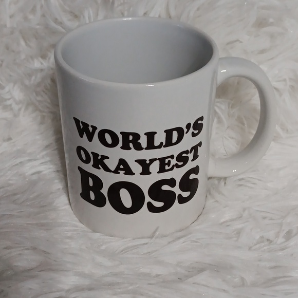 Other - World's Okayest Boss Mug